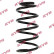 Ressort de suspension K-Flex RA5286 Kayaba
