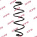 Ressort de suspension K-Flex RA5292 Kayaba