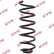 Ressort de suspension K-Flex RA6188 Kayaba