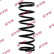 Ressort de suspension K-Flex RA6217 Kayaba