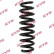 Ressort de suspension K-Flex RA7060 Kayaba