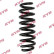 Ressort de suspension K-Flex RA7063 Kayaba