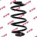 Ressort de suspension K-Flex RA7109 Kayaba