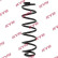 Ressort de suspension K-Flex RA7124 Kayaba
