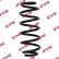 Ressort de suspension K-Flex RA7163 Kayaba
