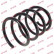 Ressort de suspension K-Flex RC2936 Kayaba