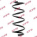 Ressort de suspension K-Flex RG5008 Kayaba