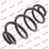 Ressort de suspension K-Flex RH6378 Kayaba