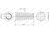 Ressort de suspension MONROE OESpectrum SPRINGS SP2723