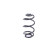 Ressort de suspension MONROE SPRINGS SE3440, Vignette 4