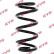 Ressort de suspension RA1012 Kayaba
