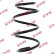 Ressort de suspension RA1179 Kayaba