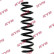 Ressort de suspension RA7071 Kayaba