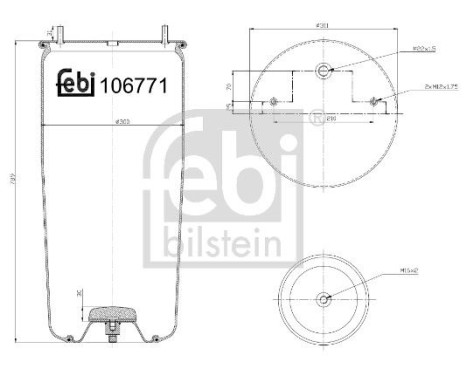 Soufflet à ressort, suspension pneumatique