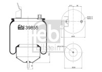 Soufflet, suspension pneumatique