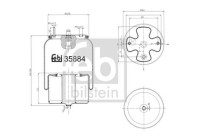 Soufflet, suspension pneumatique