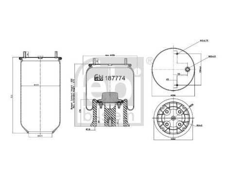Soufflet, suspension pneumatique