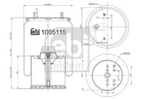 Soufflet, suspension pneumatique