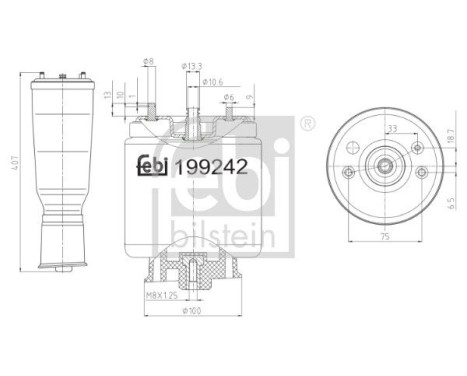Soufflet, suspension pneumatique