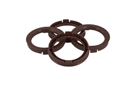 TPI ​Anneaux de centrage 69.1->67.6mm Marron 4 pièces, Image 2