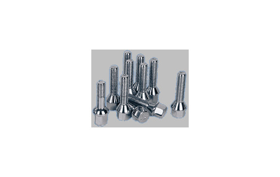 Boulon de roue long - M12x1,5mm - Conique - Longueur 50mm