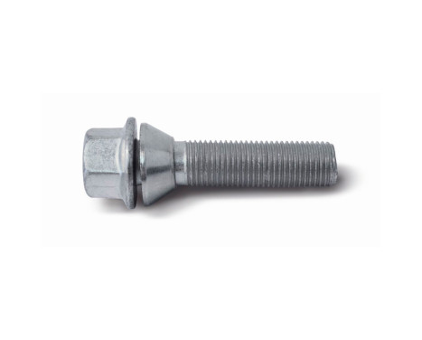 H&R Boulon de roue conique avec anneau mobile M14x1.50 - Longueur 43mm (ex. BMW, Volvo)