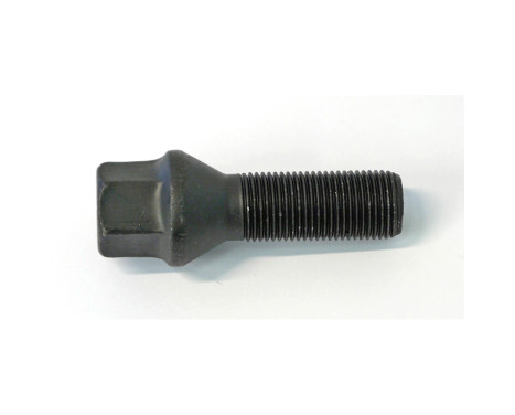 H&R Boulon de roue conique M14x1.25 - Longueur 28mm - Noir