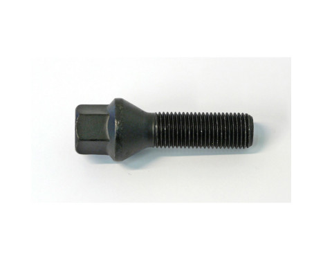 H&R Boulon de roue conique M14x1.50 - Longueur 28mm - Noir