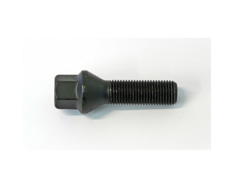 H&R Boulon de roue conique M14x1.50 - Longueur 30mm - Noir
