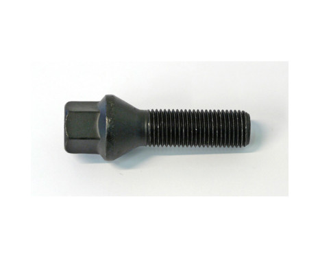 H&R Boulon de roue conique M14x1.50 - Longueur 45mm - Noir