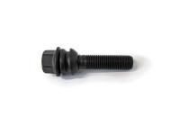H&R Boulon de roue convexe avec anneau mobile R14 M14x1,50 - Longueur 56mm - Noir (ex. Porsche, VW T5, V