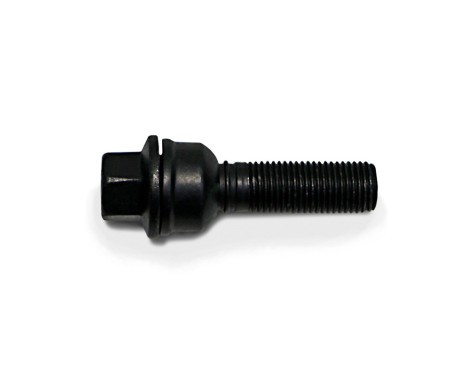H&R Boulon de roue convexe R14 M14x1.50 - Longueur 32mm - Noir (par exemple Audi Q3, Q5)
