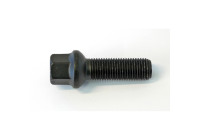 H&R Boulon de roue convexe R14 M14x1.50 - Longueur 35mm - Noir (ex. Mercedes, VW T4)