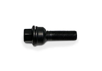 H&R Boulon de roue convexe R14 M14x1.50 - Longueur 40mm - Noir (ex. Audi Q3, Q5)