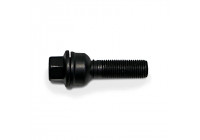 H&R Boulon de roue convexe R14 M14x1.50 - Longueur 50mm - Noir (ex. Audi Q3, Q5)