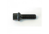 H&R Boulon de roue convexe R14 M14x1.50 - Longueur 50mm - Noir (ex. Mercedes, VW T4)