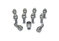 H&R Jeu de boulons de roue convexe R14 M14x1,50 - Longueur 41mm - 10 pièces (par ex. Audi Q3, Q5) - incl.