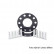 H&R DRS-MZ-System Jeu d'entretoises de roue 18 mm par essieu - Taille de prise 5x115 - Moyeu 70,1 mm - Taille de