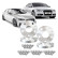 Jeu d'entretoises de roue en aluminium Simoni Racing AUDI - A5 8T / 8T3 - AUDI - A4 B9 8W / 8W2 -