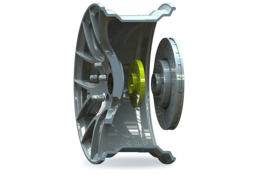 Jeu d'entretoises de voie H & R / Entretoise 30mm par essieu (15mm par roue), Image 3
