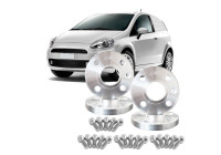 Kit d'entretoises de roue en aluminium Simoni Racing - compatible avec Abarth, Fiat - 2x16 mm - 2x20 mm