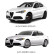 Kit d'entretoises de roue en aluminium Simoni Racing - pour divers modèles Alfa Romeo - 2x17,5 mm - 2x20 mm, Vignette 2