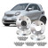 Kit d'entretoises de roue en aluminium Simoni Racing pour Smart - 2x16,5 mm - 2x16,5 mm