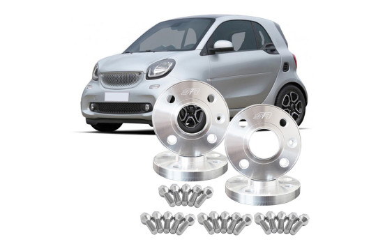 Kit d'entretoises de roue en aluminium Simoni Racing pour Smart - 2x16,5 mm - 2x16,5 mm