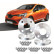 Kit d'entretoises de roue en aluminium Simoni Racing - Renault Clio - 2x16,5 mm - 2x19 mm