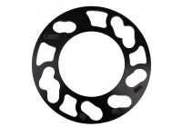TPI Jeu d'entretoises de roue universelles 98->114,3 mm 3 mm 2 pièces