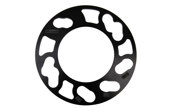 TPI Jeu d'entretoises de roue universelles 98->114,3 mm 5 mm 2 pièces, Image 2