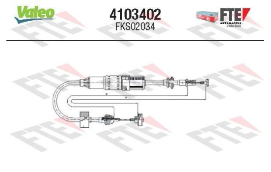 Cable d'embrayage