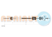 Cable d'embrayage