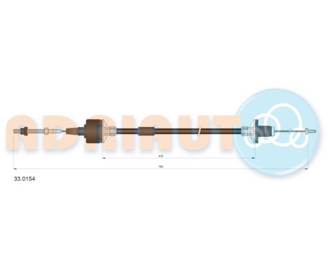 Cable d'embrayage